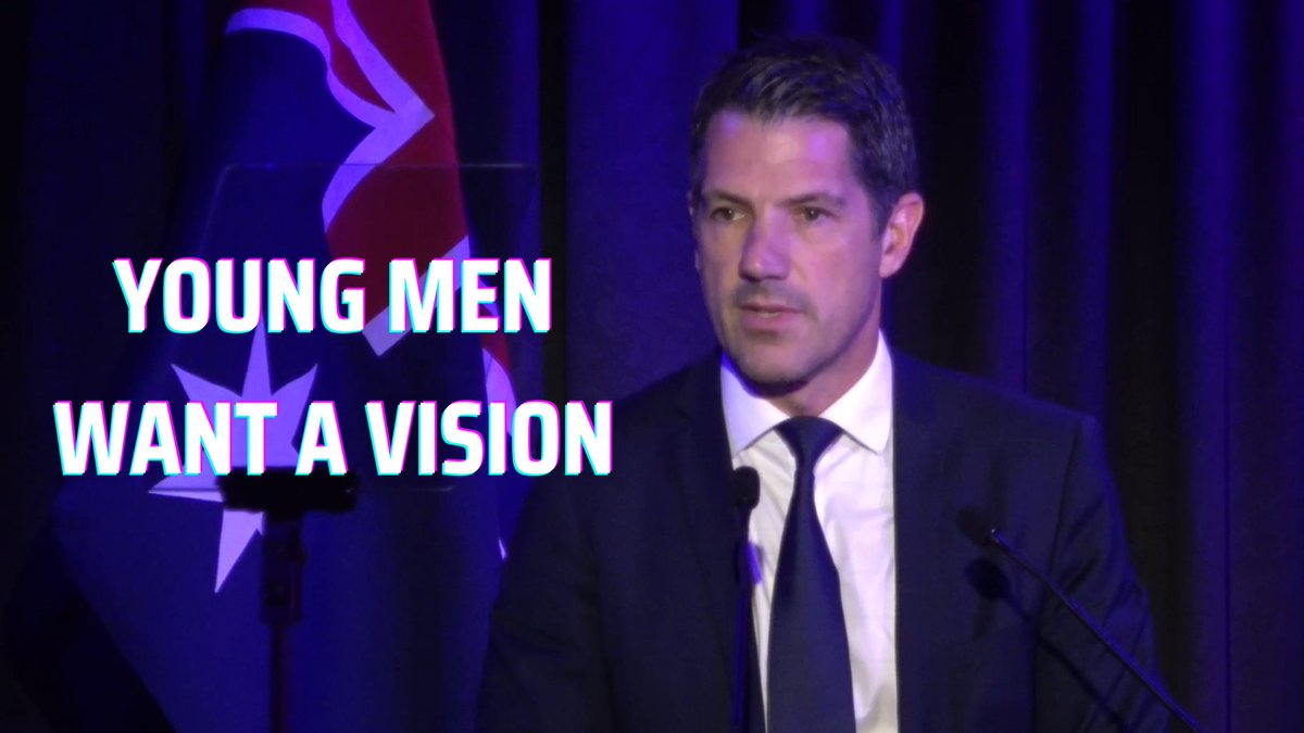 There are plenty of Australian men who are ready to vote for principled and decisive leadership, but we need effective messaging which speaks to the issues they care about. We have to provide a political and social vision that Australian men can believe in. To hear more from me and stay up to date, signup to my email newsletter here: