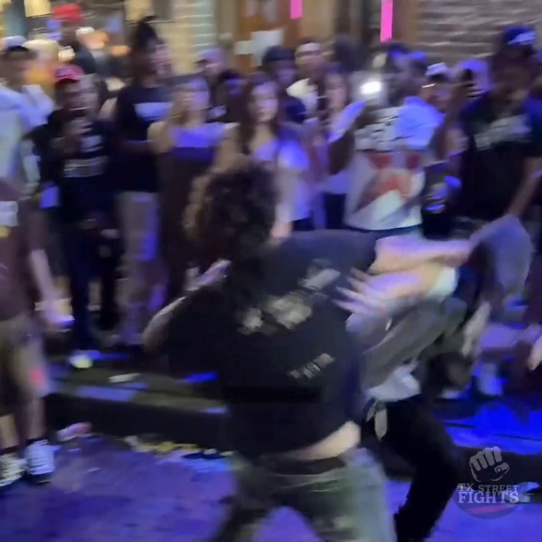 SXSW 2026 Brawl breaks out on 6th Street Austin TX #fight #texas