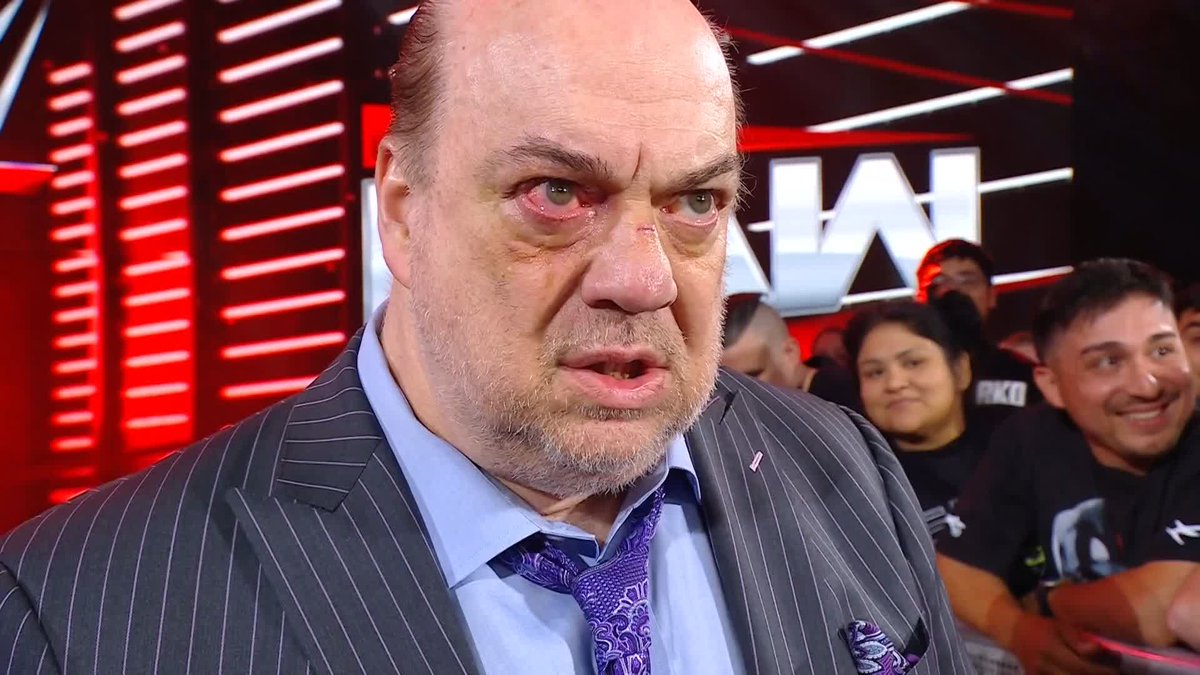 OH 😳 Paul Heyman has never looked.