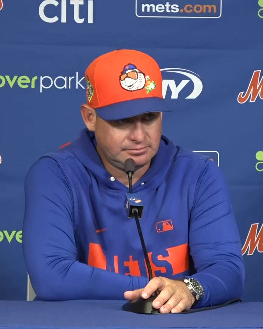 "I'm pretty confident that we're going to get a really good version from Mark Vientos" Carlos Mendoza says that he is confident that Vientos will be a "big player" for the Mets this season