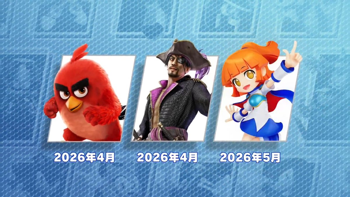 『ソニックレーシング クロスワールド』追加コラボレーサー発表! 「レッド」(アングリーバード)、「真島吾朗(キャプテン真島)」(龍が如く)、「アルル」(ぷよぷよ) が順次登場決定🏎️💨 「無料アップデート」で、特別なマシンとともに登場予定です! #ソニックレーシングCW