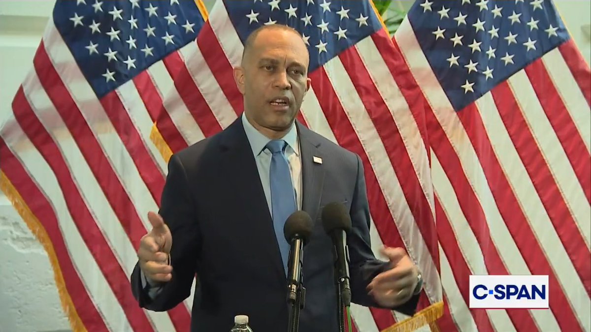 Rep Jeffries: "For whatever the reason, Republicans have decided that they would shutdown the whole thing, than actually deal with the situation where we get ICE under control."