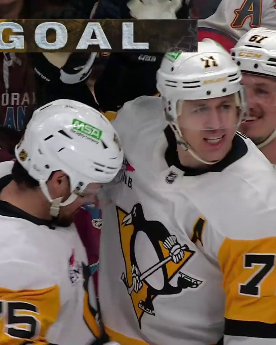 Evgeni Malkin is on hatty watch ... in the FIRST PERIOD 😮 Penguins-Avalanche on ESPN and the ESPN App NOW 👀