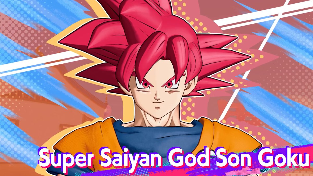 📢NEW HERO ||◤Super Saiyan God Son Goku◢|| A divine hero dominates enemies by raining down damage across vast distances! Buff yourself by raising your Red Fury and overwhelm your foes! Check out the video for details!✅ #GekishinSquadra #Squadra #DragonBall