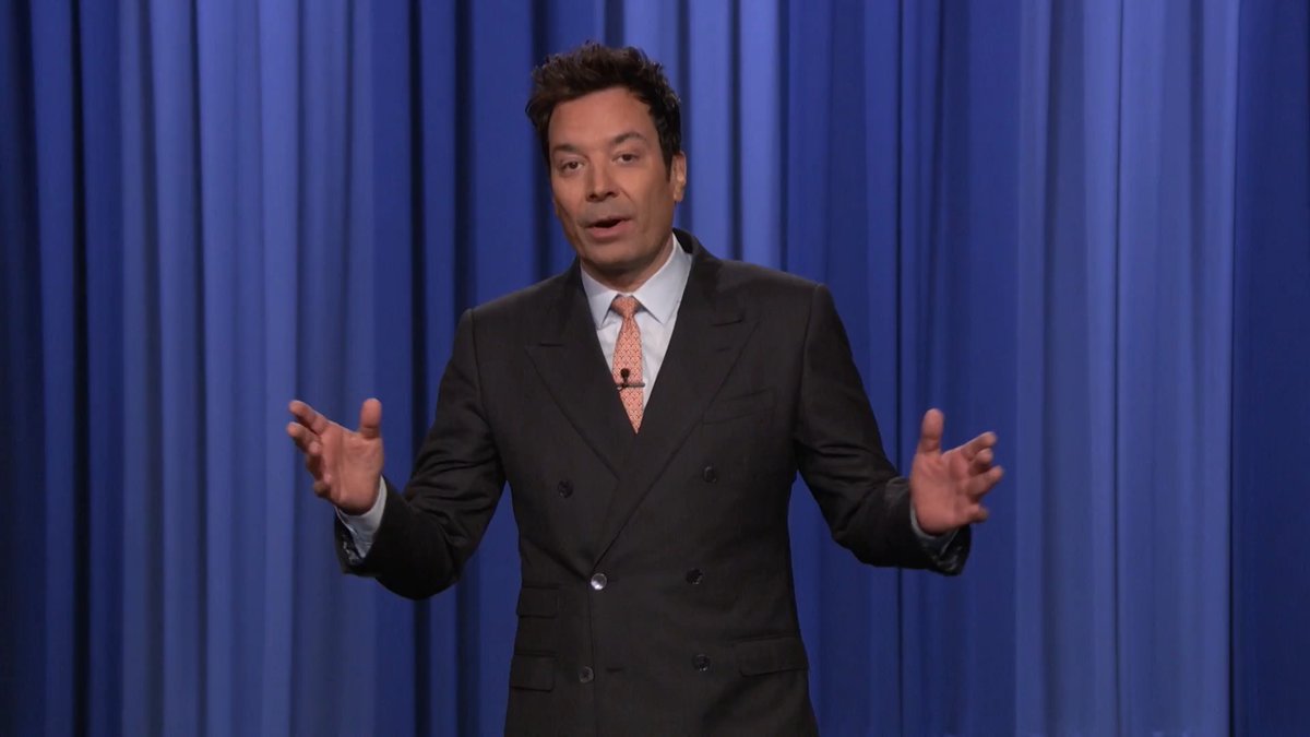 Trump thinks the headlines about the war in Iran are too negative, so he wrote some of his own 🤣 #FallonTonight
