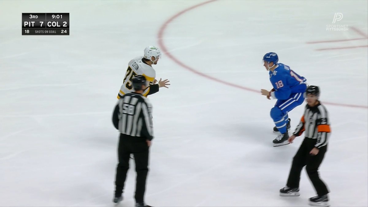 Connor Clifton standing up for Malkin 🙌