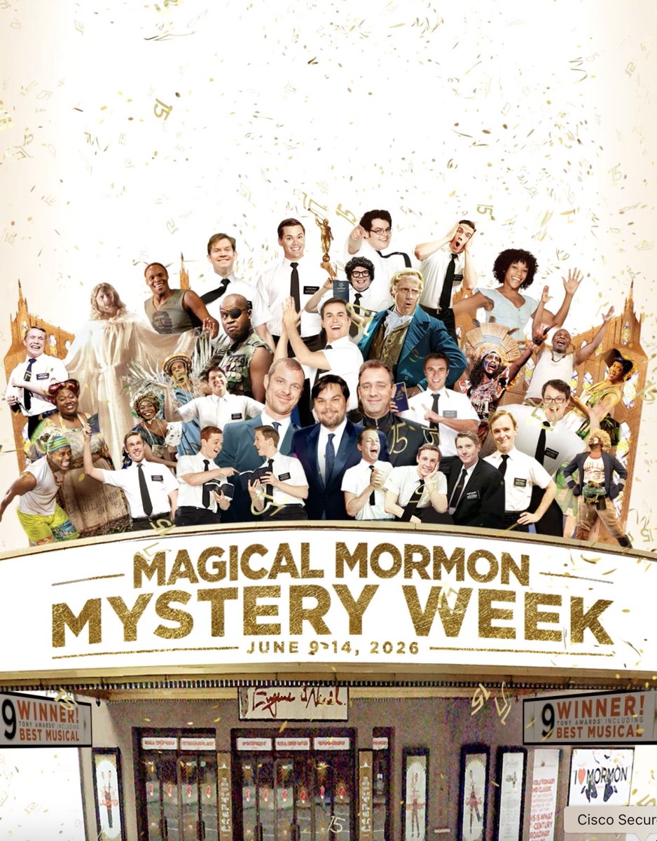 ✨ MAGICAL MORMON MYSTERY WEEK ✨ JUNE 9-14