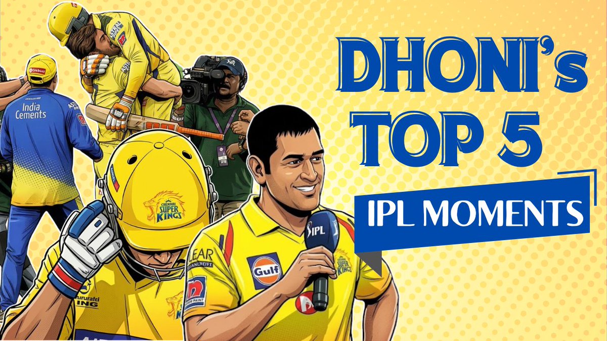 Dhoni’s Top-5 IPL moments 🤩🔥 The Dhoni-Jadeja hug 🫂 Helmet punch 🤛 Untold dressing room stories 👀 Mohit Sharma gets nostalgic, right here #IPL2026