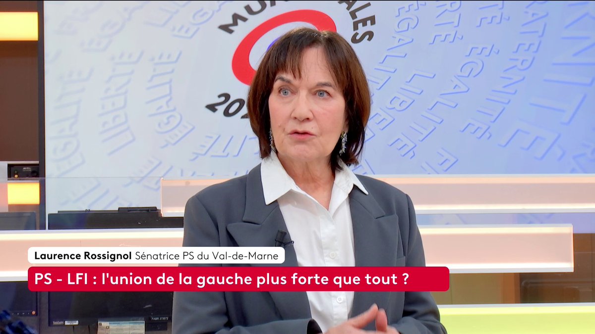🔴 🗣 "La France Insoumise et le Rassemblement national ont une chose en commun : c'est de promouvoir une conception ethnique de la République", avance Laurence Rossignol, sénatrice PS du Val-de-Marne. #canal16