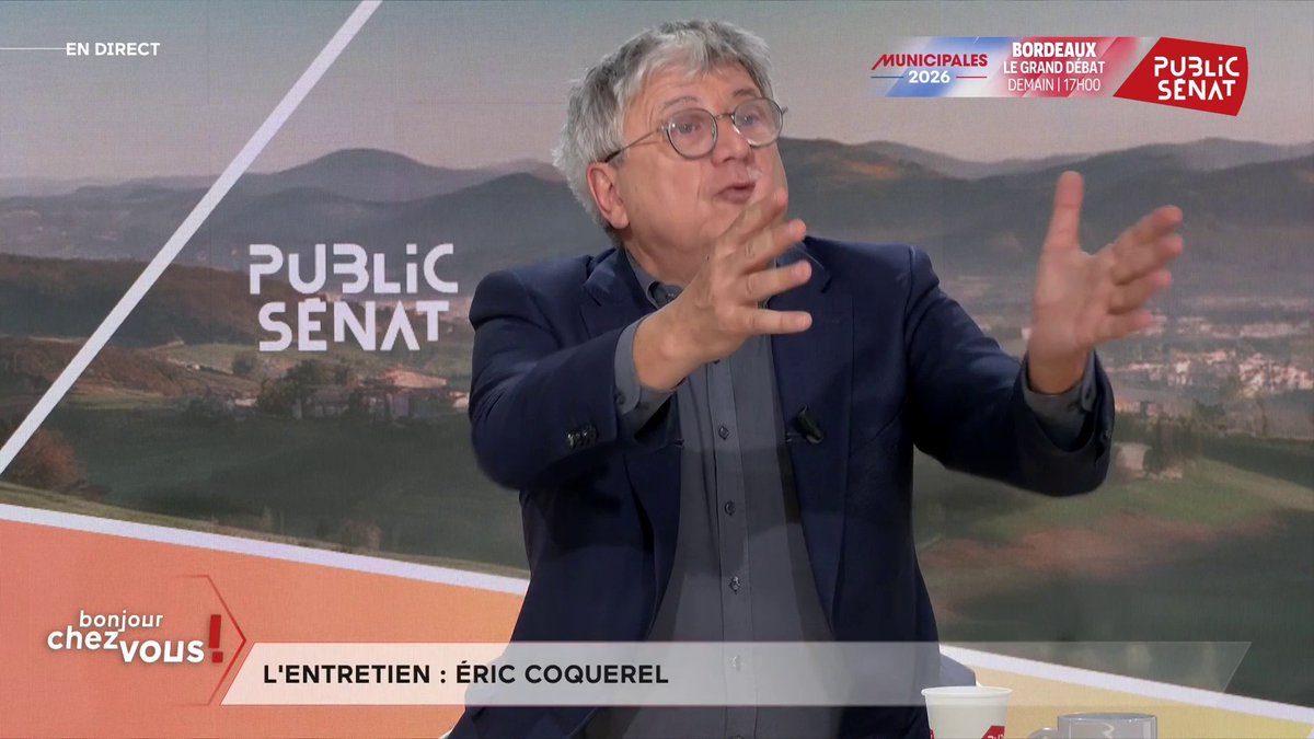 Municipale à Marseille : “Tout est possible, mais ce n’est pas notre choix. Ce que je souhaite c’est que Monsieur Payan revienne à la raison”, affirme Eric Coquerel (LFI) qui ne souhaite pas un retrait de la liste de Sébastien Delogu (LFI). #BonjourChezVous