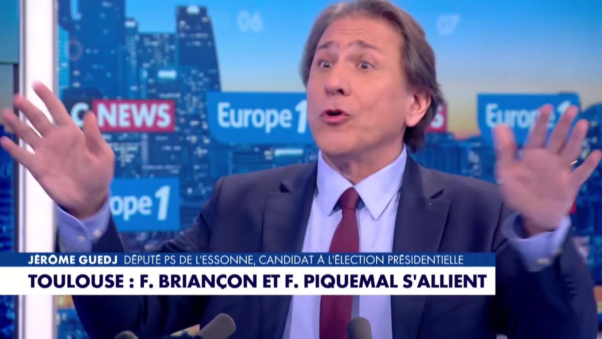 Alliances PS/LFI à Toulouse : "En l'espèce, je n'aurais pas voté pour LFI à Toulouse" déclare Jérôme Guedj #LaGrandeInterview #Europe1