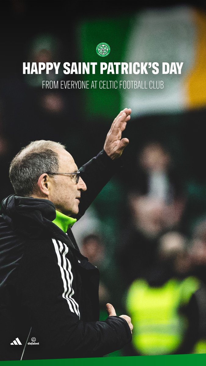 🇮🇪 Happy #StPatricksDay, Celts! ☘️ #CelticFC🍀