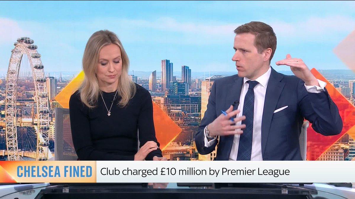 Went on a bit of a rant on telly comparing how Chelsea & Sheffield Wednesday have been dealt with
