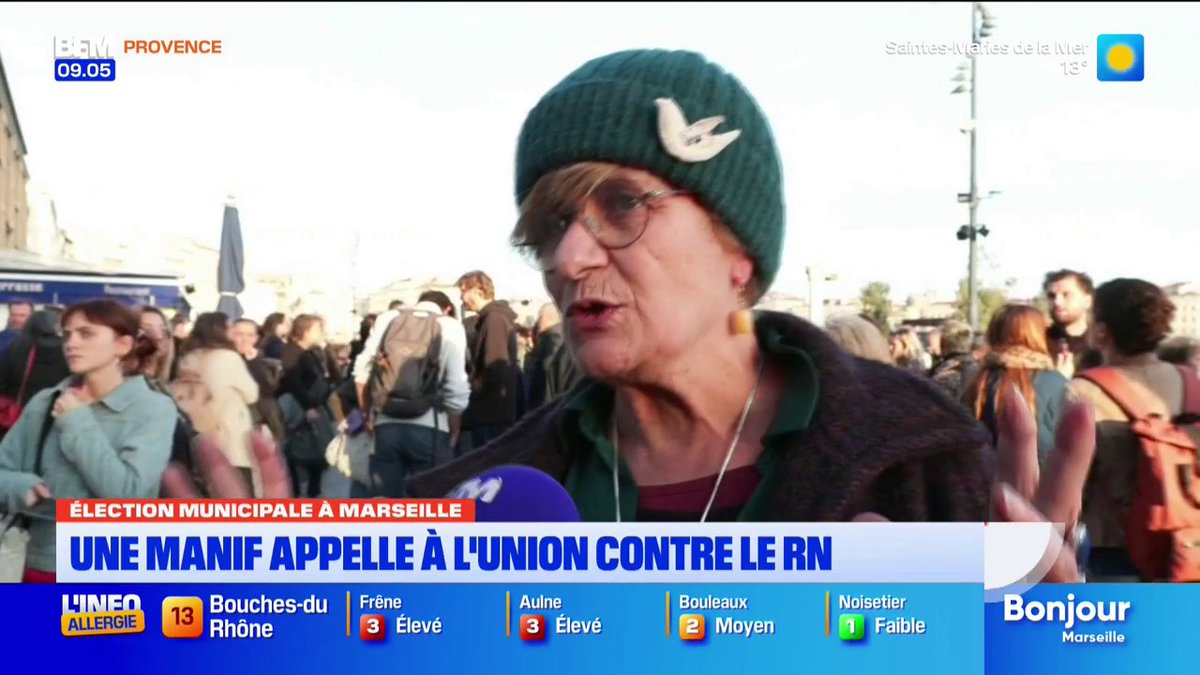 Marseille : Une manifestation appelle à l'union contre le RN