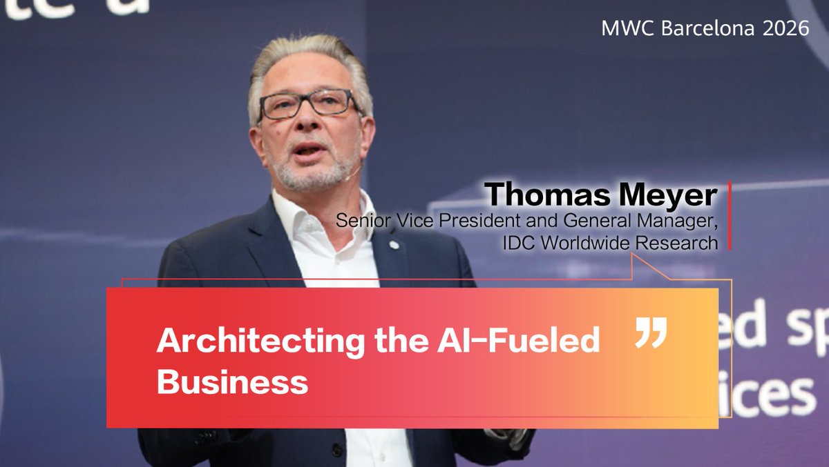 At MWC26 Barcelona, during HuaweiCloud Summit, Thomas Meyer, Senior Vice President and General Manager of IDC Worldwide Research, pointed out that AI will generate a cumulative economic impact of over $22 trillion by 2030. New focuses should be on infrastructure, automation, and data sources. Leveraging clouds is a key aspect in bridging the innovation gap.