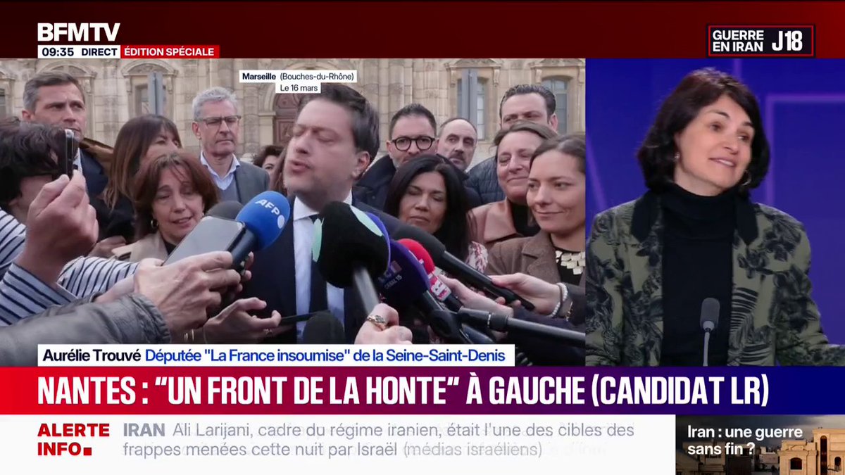 💬 Municipales 2026: "Après le premier tour, les macronistes ont le seum" ➡️ Aurélie Trouvé, députée La France insoumise de la Seine-Saint-Denis