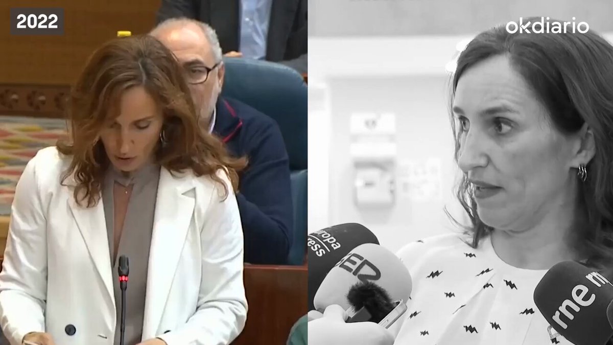 🗣️ Mónica García pasa de agitar las huelgas de médicos contra Ayuso a acusarlas de «ilegales» cuando van contra ella. 🔗