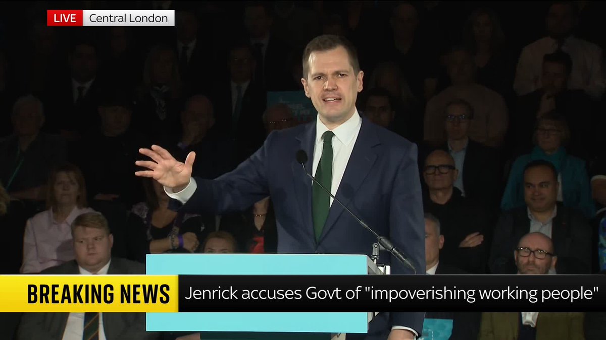 "VAT on domestic energy bills will be gone". Reform UK Treasury spokesperson Robert Jenrick says the party will save households hundreds of pounds if they win the next general election.