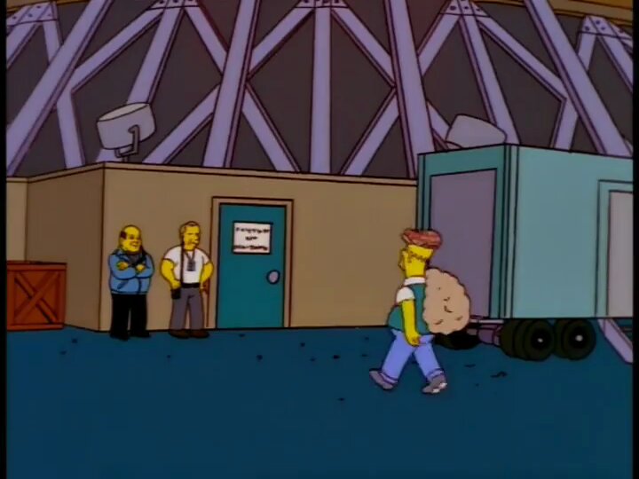"Whoa, whoa, whoa! Can I help you?" "Potato man!" "Where the hell have you been?"