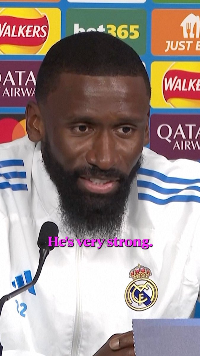 “I was one of the first centre-backs to keep up with him” Antonio Rudiger shares how much he loves to play against Erling Haaland 💪