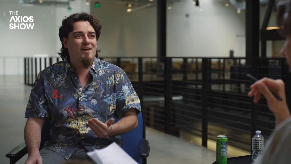 🌐Palmer Luckey tells Colin Demarest on The Axios Show that CEOs like himself and Elon Musk being “larger than life” online serves as “a recruiting engine." “Our company probably wouldn't have gotten a lot of our best talent if we weren't out there in that way.”