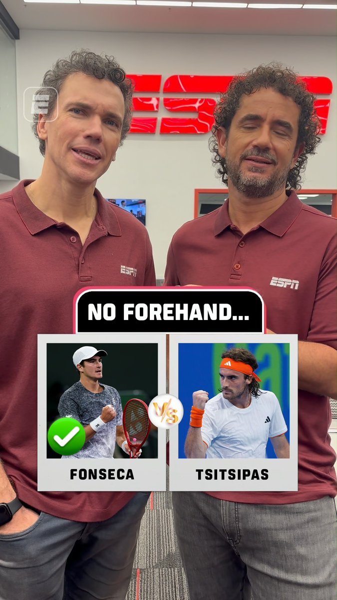 NO FOREHAND, JOÃO FONSECA OU... Bruno Soares e Felipe Andreoli responderam se João Fonseca tem um forehand melhor que alguns dos nomes atuais e históricos do circuito! Concorda com eles? ASSISTA ao Miami Open pela ESPN no Plano Premium do #DisneyPlus! Até 30/03, você pode assinar o Plano Premium do Disney+ por um preço promocional, para acompanhar esse e muitos outros conteúdos. Oferta por tempo limitado. Consulte termos e condições #TenisNaESPN #MiamiOpen #JoaoFonseca #Tenis