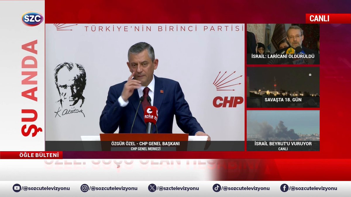 CHP Genel Başkanı Özgür Özel: Eskiden olsa, yani parlamenter sistemde, ben zaten bu basın toplantısını yapmak yerine bir gensoru önergesi verecektim. Sonra da veya bir arkadaşımız verecekti bunu. 10 gün içinde mecburen gündeme alınacaktı. Kürsüye çıkacaktık, Akın Gürlek orada oturacaktı. Tüm milletvekilleri burada oturacaktı. Biz iddialarımızı söyleyecektik, o kendini savunacaktı, milletvekilleri de oy kullanacaktı. Salt çoğunluk "kal" derse kalacaktı, "git" derse bakanlıktan düşecekti. Erdoğan bu hakkı aldı milletin elinden bugünleri düşünerek. İktidarın normal yollardan sürdürülemeyeceği bir noktaya gelirsem gensoru olmasın, sözlü soru olmasın, bakan düşmesin, hükümet gitmesin, beş yıl boyunca perçinli olarak yerimizde oturalım, iktidarda kalmak için de her yolu deneyelim... Ara denetim mekanizmalarını, en basiti sözlü soru, en iddialılarından bir tanesi gensoru...