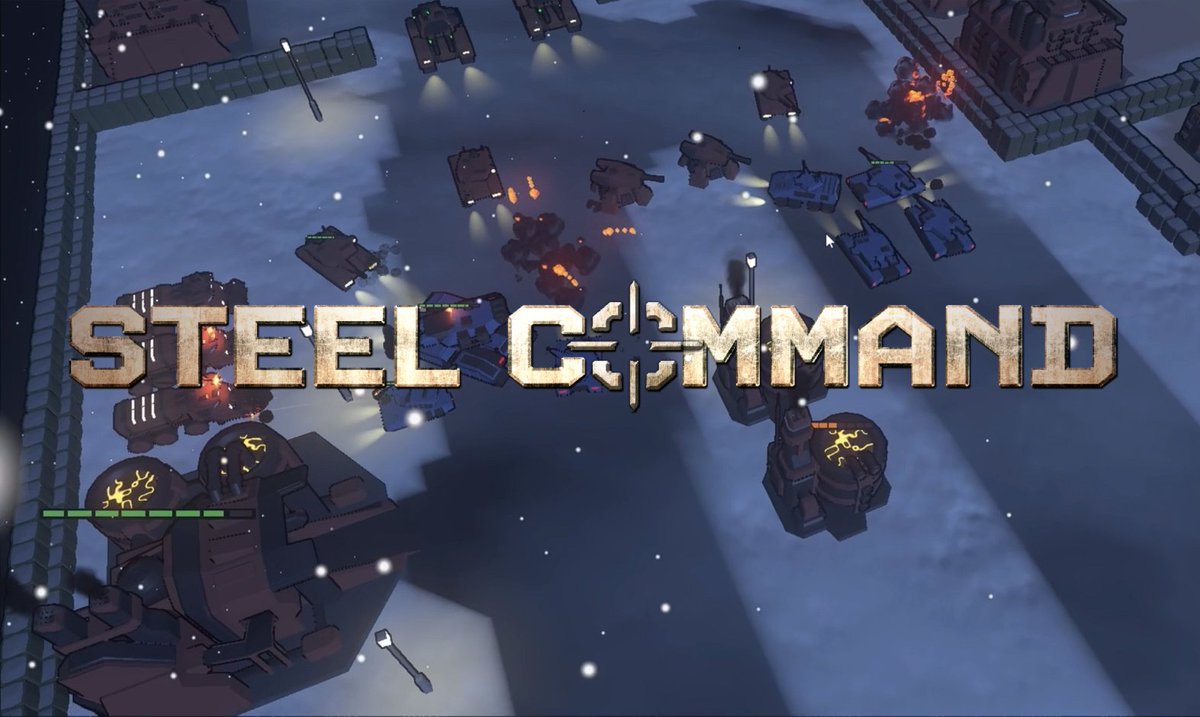 ❗STEEL COMMAND RTS REVEAL❗ An RTS inspired by the classics from the 90's and early 2000's. It features PvP/skirmish/campaign with fast, punchy gameplay, resource collection, base building, and a fully featured mission editor. STEEL COMMAND is a passion driven project being developed by a two-man team (myself and Syphotic | Steel Command). Give it a wishlist on Steam, and check out the discord for live map editor playtest! (see comment) #RTS #IndieGame #RTSGame #TrailerTuesday
