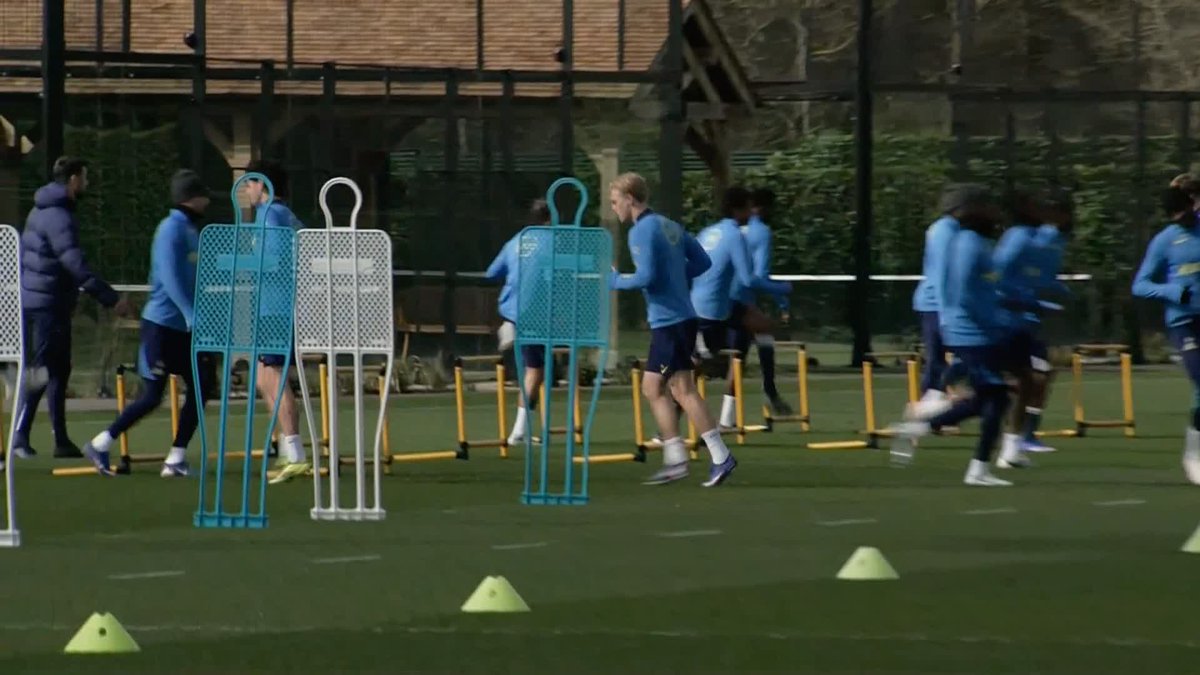 Lucas Bergvall has returned to full Tottenham Hotspur training after two months out ⚪️ The 20-year-old midfielder has not played since January 20 because of an ankle injury ⚽️