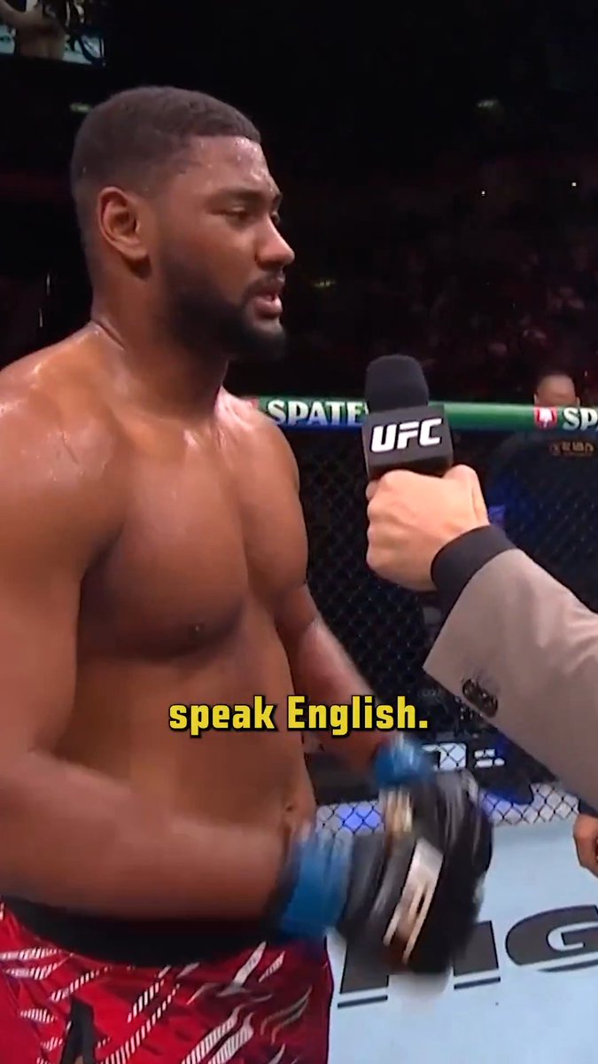 "Sorry brother I speak no English" Follows up with speaking the Queen's English 😂
