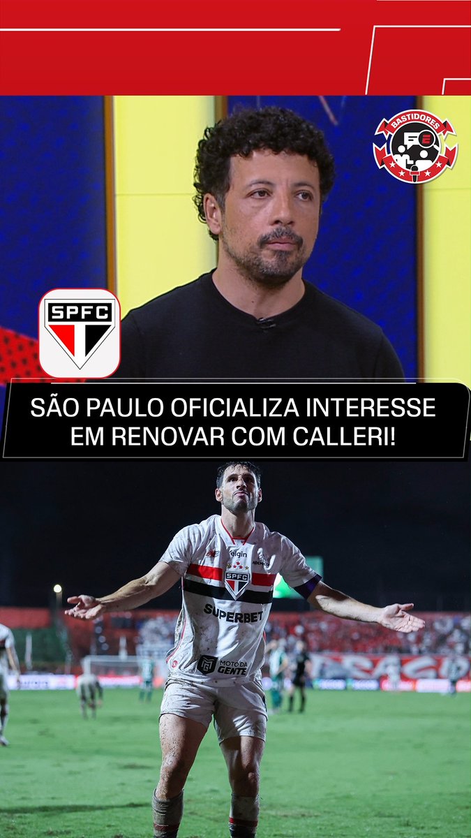 SÃO PAULO QUER RENOVAR COM O ARTILHEIRO! No Fala a Fonte, André Hernan trouxe a informação de que o São Paulo começou, de maneira oficial, as conversas pela renovação de contrato do artilheiro Jonathan Calleri! Saiba TUDO do mercado da bola no Fala a Fonte! De segunda a sexta, às 09h, AO VIVO no YouTube da ESPN Brasil! #FalaFonte #FutebolNaESPN #SPFC #Calleri