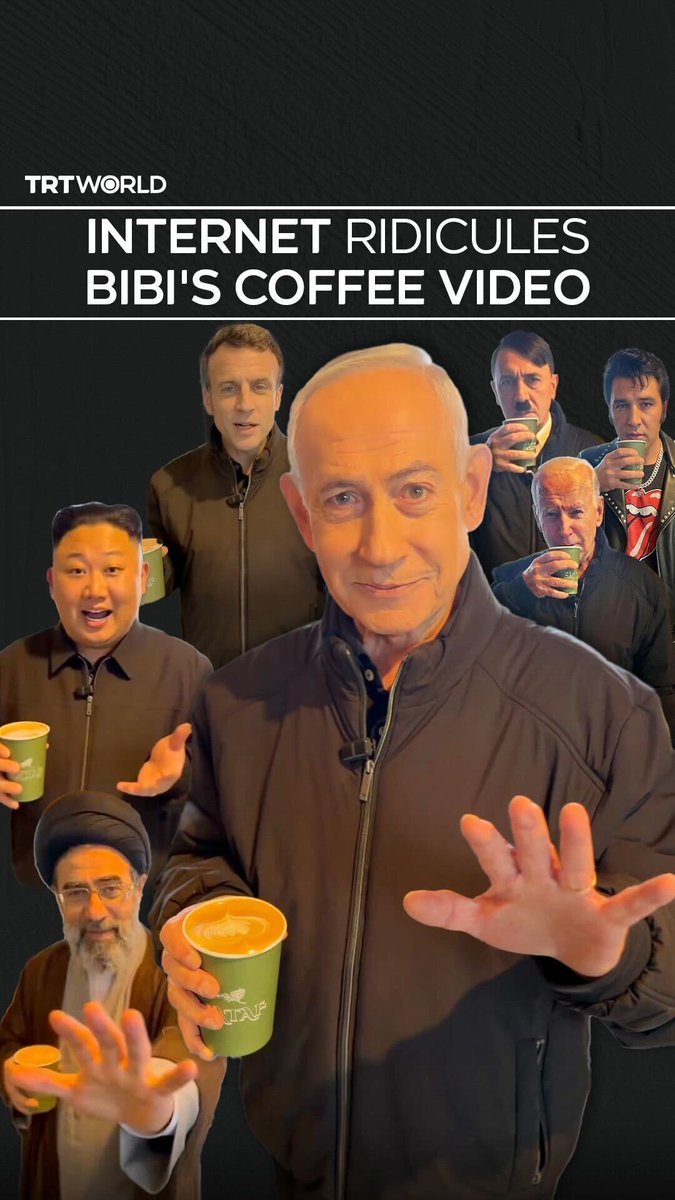 From world leaders to random edits, the internet is having fun with Israeli PM Benjamin Netanyahu’s coffee shop video