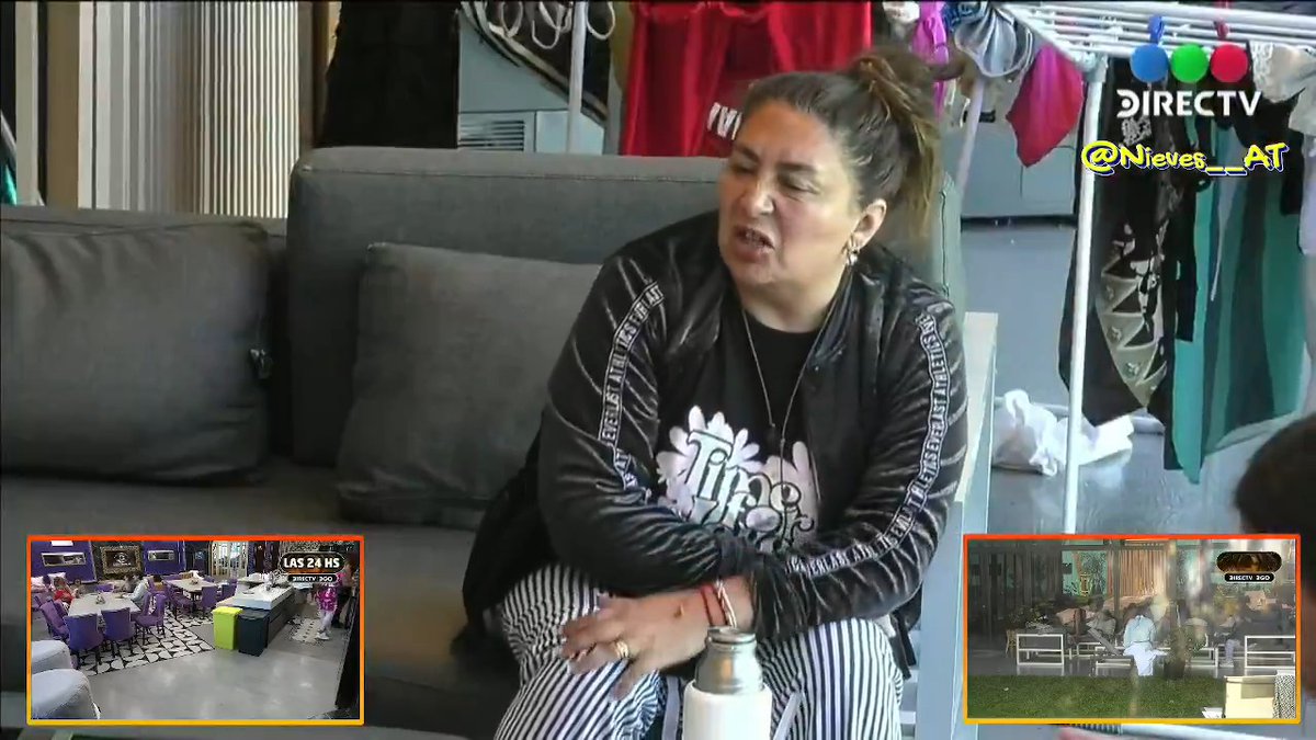 Pincoya no quiere hacer la prueba de líder porque no va a ganar, prefiere quedarse sola tomando mate y bañarse 'pelá'. #GranHermano #GranHermanoAr