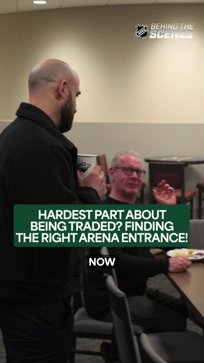 Nick Foligno knows the hardest part of being on a new team is finding the entrance. 😂 Watch the full behind-the-scenes video of the Foligno brothers reuniting on the Minnesota Wild ➡️