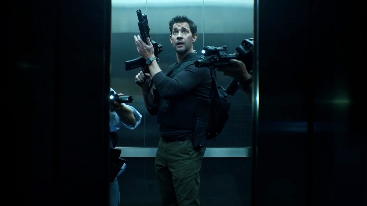John Krasinski stars in the first teaser for Tom Clancy's #JackRyan: Ghost War. The film streams May 20 on Prime Video.