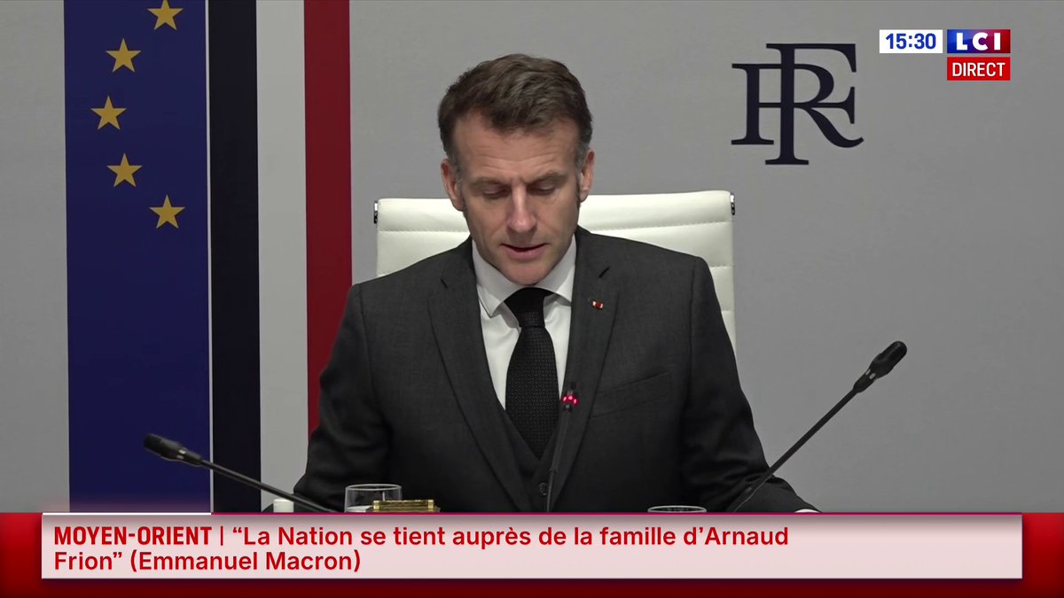 🔴 Conseil de défense : Emmanuel Macron s'exprime 🗣️ "La France n'a pas choisi cette guerre, nous n'y prenons pas part et nous avons une position purement défensive, en soutien de nos ressortissants et pour la protection de nos alliés."