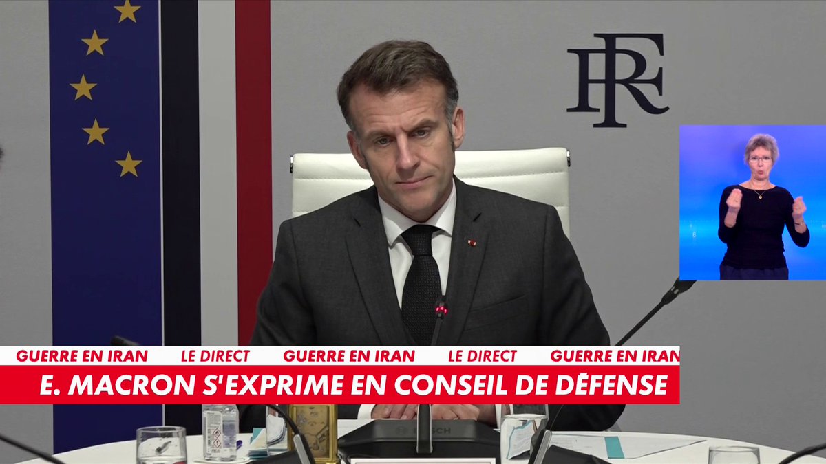 Emmanuel Macron : «Jamais la France ne prendra part à des opérations d'ouverture ou de libération du détroit d'Ormuz dans le contexte actuel» Toute l'info est à retrouver sur