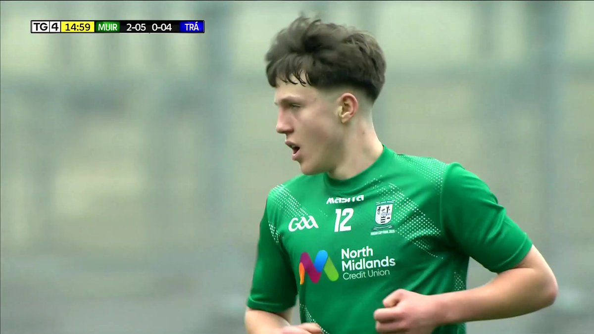 14 Nóim @thegreenscbs 0-04 (4) @Coláiste Mhuire Mullingar 2-05 (11) Conor Cleary le cúl do chreidte 😱😱 Conor Cleary take a bow !! #GAABeo