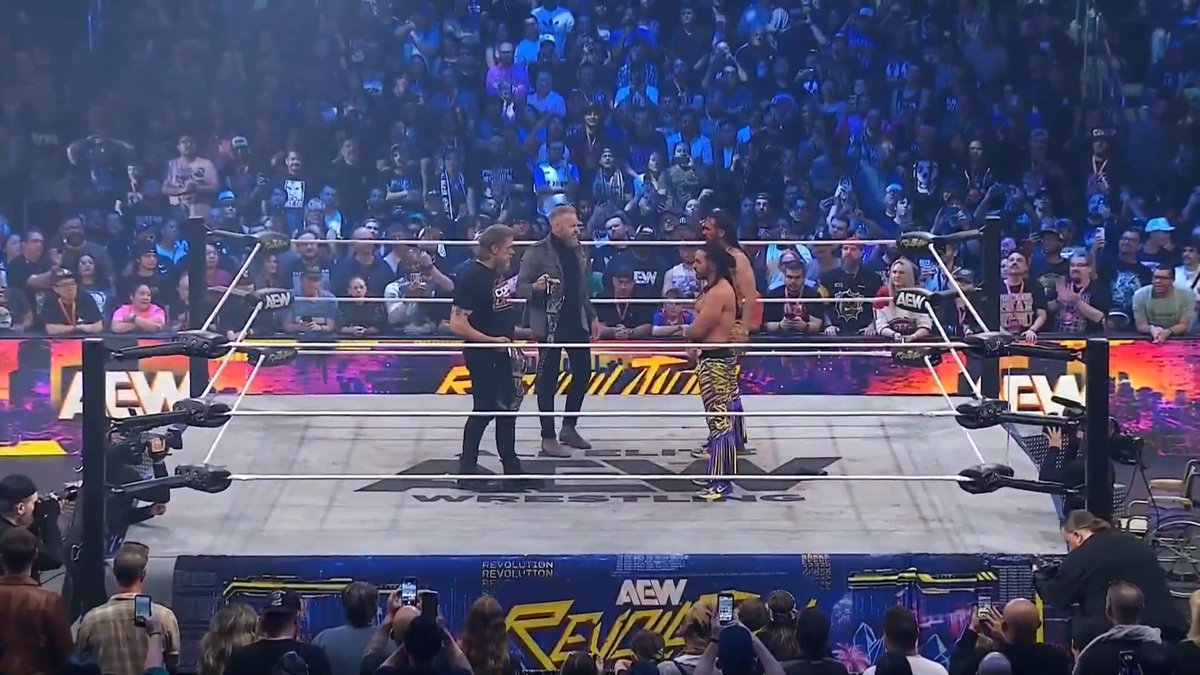 .Adam Copeland + Jay 'Christian' Reso are back – and have the ultimate revenge against FTR in mind! Watch the #AEWRevolution replay RIGHT NOW on @SportsOnMAX!