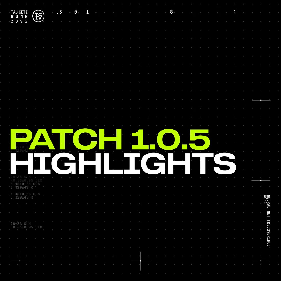 Marathon Update 1.0.5 is live. Full details: