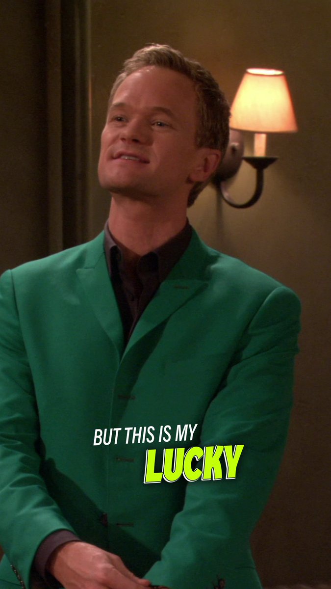 It’s not just a green suit. It’s a lucky green suit. #StPatricksDay