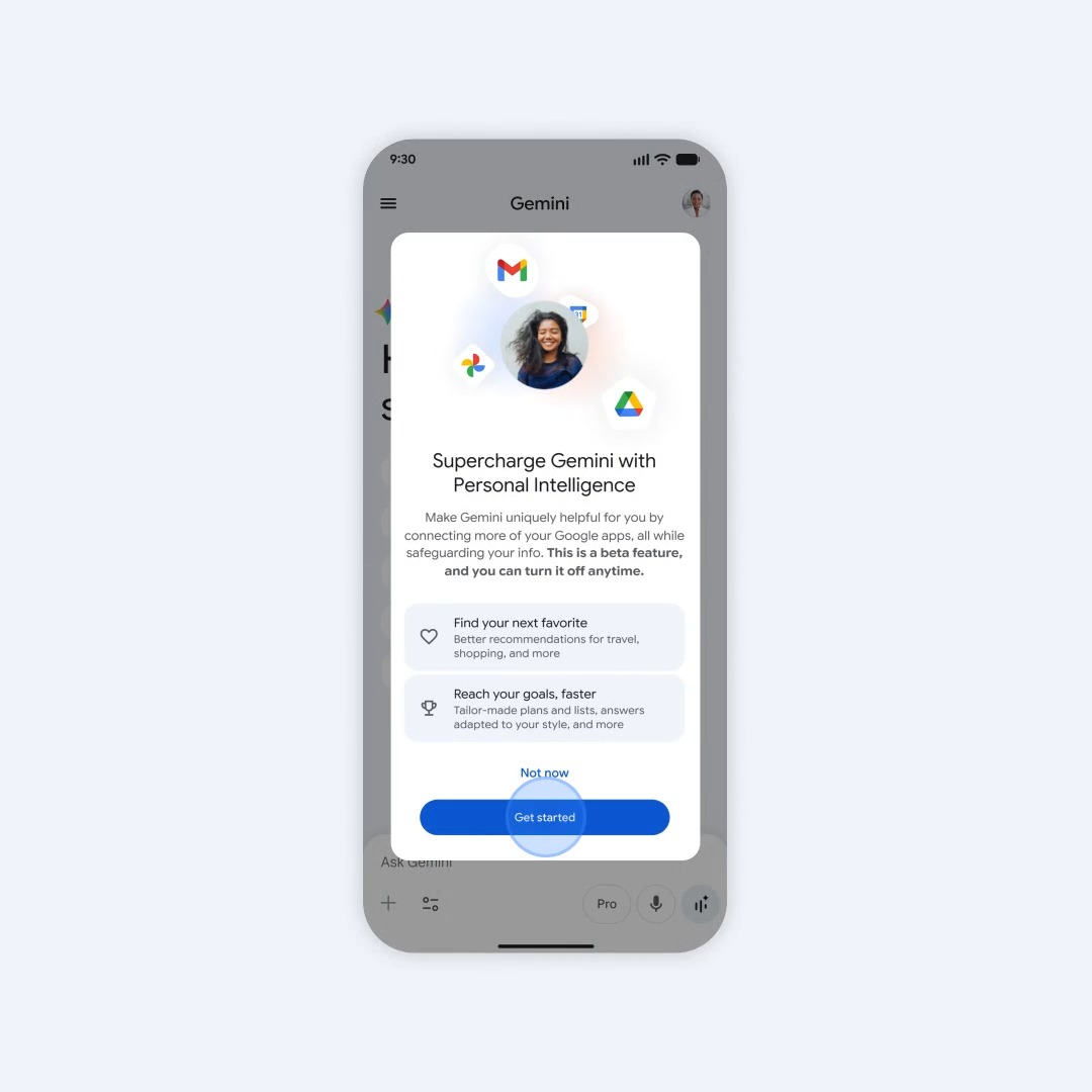 Personal Intelligence is rolling out to more users for free across the Gemini app and Gemini in GoogleChrome in the U.S. Access smarter responses uniquely relevant to you if you choose to connect your Google apps like Search, @Gmail, GooglePhotos, and YouTube.🧵