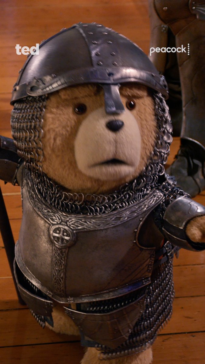It's! Too! Much! Pressure! A new season of #ted is streaming on Peacock.