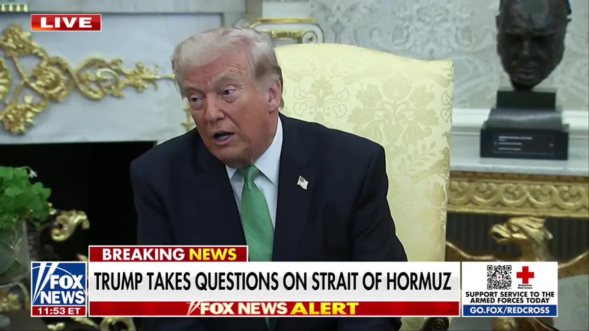 BREAKING: “The man responsible for the killing of 32,000 people… was also killed yesterday. It’s an evil group.” — President Donald Trump