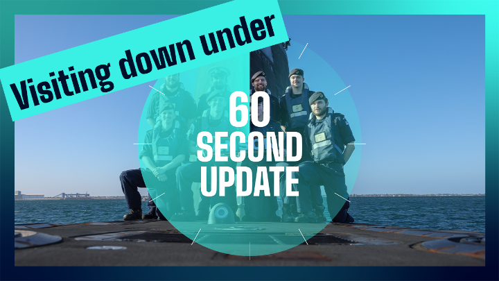 We’re in Australia for the latest round-up of #RoyalNavy activity. HMS Anson has been visiting Perth as part of the AUKUS defence agreement. 🔗