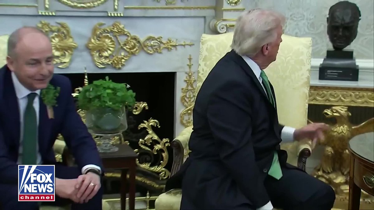 CHURCHILL SNUB: President Trump says Barack Obama did not want the bust of Winston Churchill in the Oval Office during his presidency — claiming Obama sent it back to England.