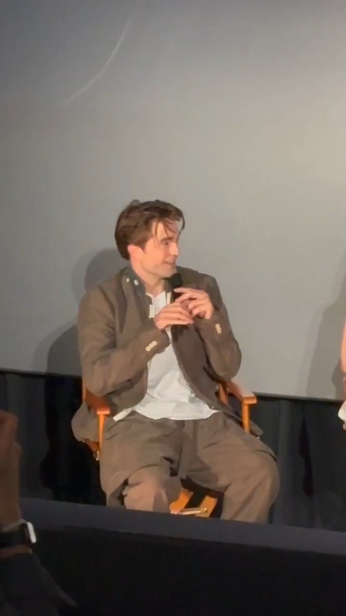 At a special trailer launch event for #Dune3, Robert Pattinson explains how he asked Zendaya to get him a role in the sci-fi epic while the pair were shooting #TheDrama together