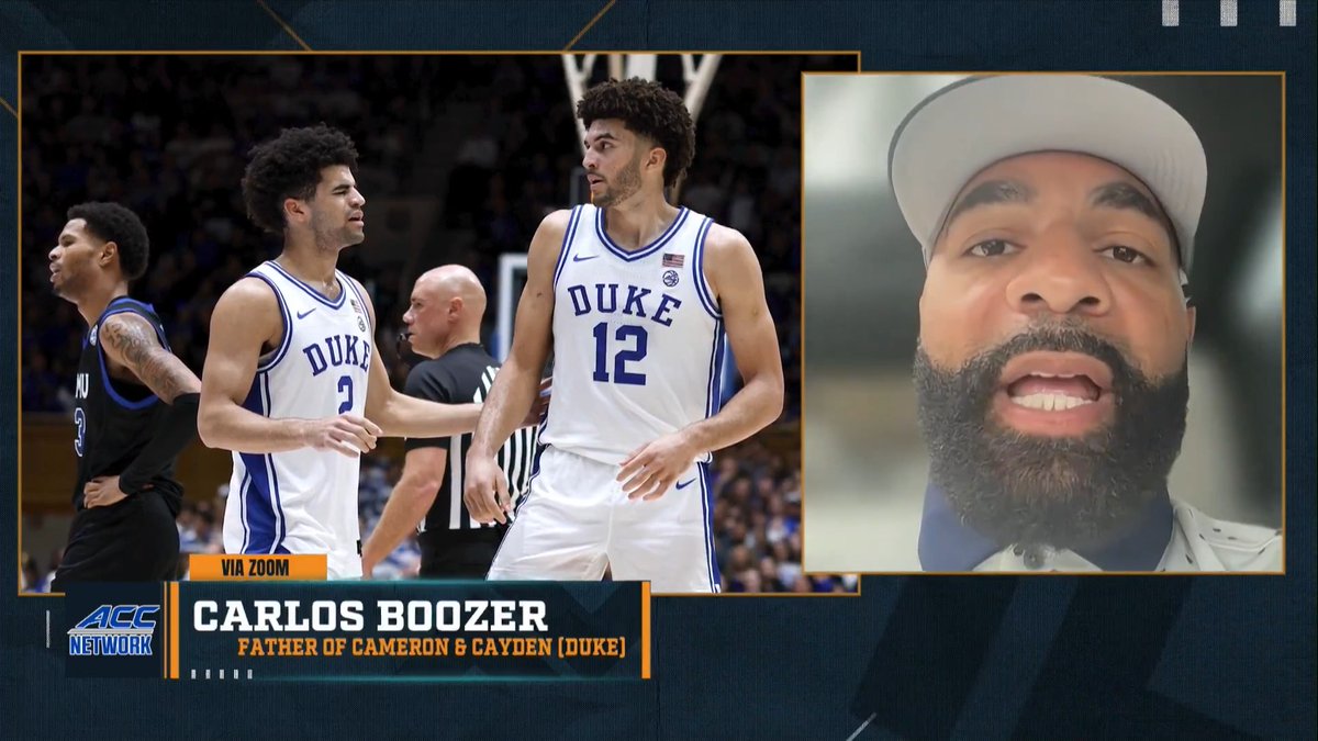 "Your dad is the only person that wants their sons to be better than them... I'm proud of my kids for being better than me, and having more skills, and being able to do more with that basketball than I could." – Carlos Boozer on raising his sons Cameron and Cayden.