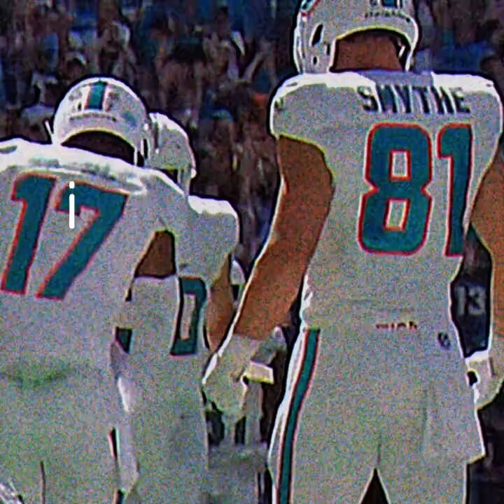 WHOLESOME: Miami #Dolphins fans with an emotional tribute video for former star wide receiver Jaylen Waddle after he was traded away today. Waddle made an immediate impact in Miami on and off the field, and was a fan favorite. Hell of a run 🫡🫡🫡