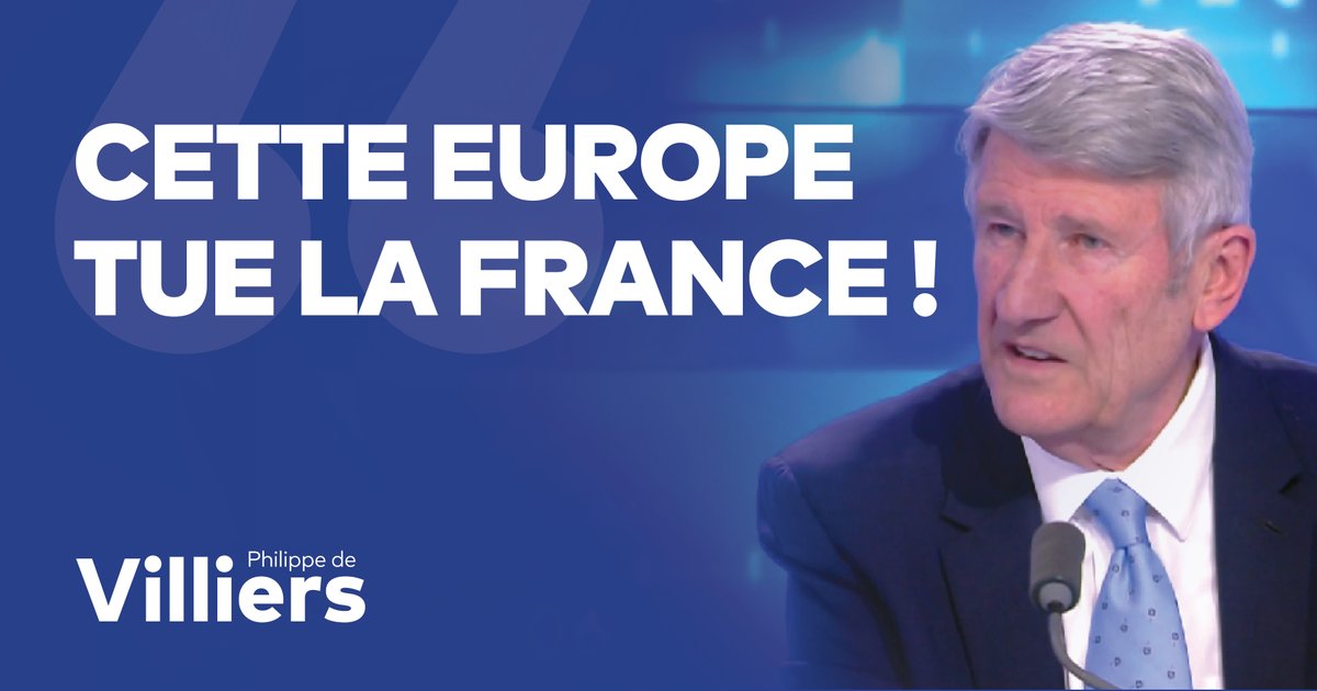 🎙️ Ursula von der Leyen et Emmanuel Macron ont déjà laissé entendre que les législatives hongroises pourraient être annulées si Viktor Orbán l'emportait. Cette Europe-là est en train de nous étouffer : elle tue la France, notre puissance et notre grandeur ! 🔗 Émission complète : #FaceAPhilippeDeVilliers #FADV #CNews